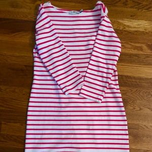 New VINEYARD VINES 3/4 Sleeve Stripe Dress